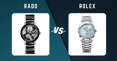 differenza tra rado e rolex|Rado vs Rolex .